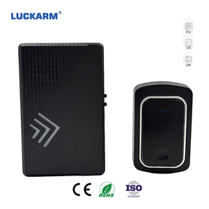 Bel pintu Digital pemasangan mudah, Villa 38 nada dering jarak jauh nirkabel AC 110-240V - Product Image 1