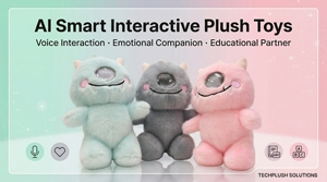 Beambox Little Crazy DIMI-6 Chatgpt AI Monstruo de un ojo inteligente de peluche, criatura alienígena, llavero de peluche suave, 1000mAh Litio - Product Image 5
