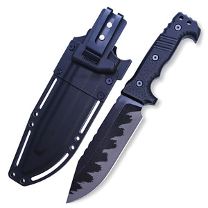 Cuchillo Bowie ML M8 de Hoja Recta para Bricolaje, Camping y Actividades al Aire Libre, con Mango de Plástico y Acero Inoxidable, Grosor de 3.9mm, Corte OEM - Product Image 5