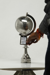 Bản Đồ Cho Địa Lý Nhà Và Văn Phòng Trang Trí Nội Thất Sang Trọng Trang Trí Nội Thất Bàn Trái Đất Quả Cầu Thiết Kế Cổ Điển Toàn Cầu Nhôm - Product Image 2