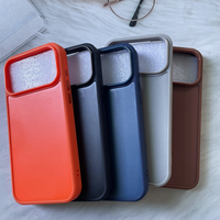 Coque antichoc vierge 2-en-1 Orange Armor Groove DIY pour iPhone 17 Pro Max et autres modèles de téléphones portables