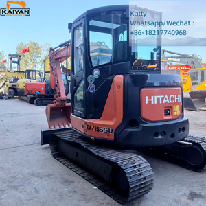 Excavadora Usada Hitachi ZX55U-5A de 5.5 Toneladas, Excavadora de Segunda Mano ZX50 ZX55 ZX60 ZX70 ZX20 en Buenas Condiciones - Product Image 5