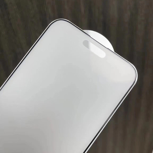 Protector de pantalla de impresión de seda mate antihuellas dactilares juego Frost vidrio templado <span class=keywords><strong>para</strong></span> <span class=keywords><strong>iPhone</strong></span> 15 14 13 Pro Max AG Protector de pantalla - Product Image 5