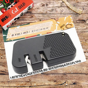 Aiguiseur de couteaux portable en acier inoxydable écologique Bo Net, style bavarois, pour cuisine extérieure, ensemble d'ustensiles - Product Image 3