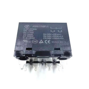 Relais électromagnétique JQX-116F-1 012DP-2HT 6 broches 12V 25A - Product Image 1