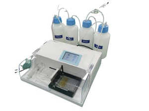 เครื่องล้างไมโครเพลท <span class=keywords><strong>Elisa</strong></span> ได้รับการรับรองมาตรฐาน CE ISO เพื่อความปลอดภัยด้านอาหาร สำหรับการตรวจจับสารพิษในอาหาร สารก่อภูมิแพ้ และเชื้อโรค อุปกรณ์ทดสอบในห้องปฏิบัติการ - Product Image 6