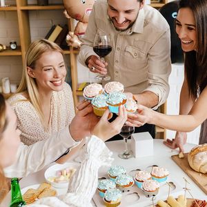 Round Food Grade Smooth Wall Aluminium Cake Pan Lacquer Aluminium <b>Foil</b> <b>Container</b> Ramekin <b>Foil</b> Cake Cups - Product Image 5