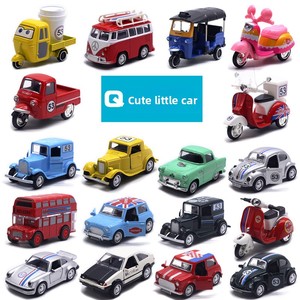 Modèle de moto tricycle thaïlandaise Little Sheep en alliage, à rétrofriction, <span class=keywords><strong>taxi</strong></span> de livraison, échelle 1:43, en métal, jouet très populaire sur Taobao - Product Image 1