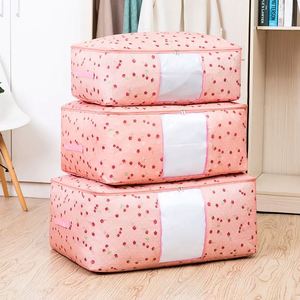 Bolsa de Almacenamiento Portátil con Asa y Doble Cremallera para Edredones, Mantas Plegables y Ropa - Product Image 4
