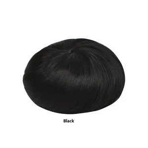 <span class=keywords><strong>Chignon</strong></span> synthétique tendance <span class=keywords><strong>avec</strong></span> pinces, élastiques ajustables, extension de <span class=keywords><strong>chignon</strong></span> lisse pour femme - Product Image 5