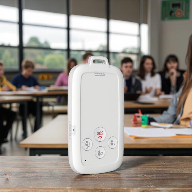 SOS Personal GPS Locator with Two-Way Call Function - Wearable Tracking Device for Children, Elderly, and Solo Travelers