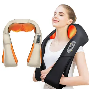 Hot Selling Electric Shiatsu Kneading Massage Shawl Neck Massager Therapy Back Neck Massager And Shoulders