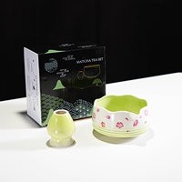 Ensemble de bols à matcha en céramique uniques, personnalisés, meilleur prix, fouet à matcha en bambou, ensemble de matcha