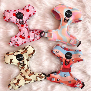 サプライヤーネオプレンパッド入りメッシュリバーシブルペットベストヘビーデューティーコンフォート卸売ミディアムスモールドッグハーネス - Product Image 1