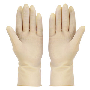 Gants en latex miniatures Cherish, rouge beige, imperméables, antidérapants, résistants à l'huile, pour femmes, pour la vaisselle, gants en caoutchouc pour la maison - Product Image 2