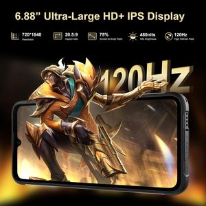 Fossibot F112 Pro 5G Mở Khóa Rugged Điện Thoại Thông Minh 24GB + 256GB/1Tb Android 14 7150MAh Pin 6.88 ''Hiển Thị 50MP + 16MP Máy Ảnh Kép - Product Image 6