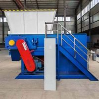 Déchiqueteur de plastique électrique à moteur, 100-1000 kg/h, économie d'énergie, à vendre