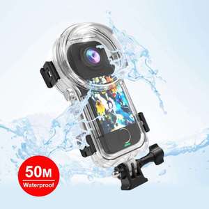 Caméra sportive JXD Insta360 X4 Air entièrement invisible, coque de plongée 50m, étanche, en ABS, pour caméra d'action - Product Image 5