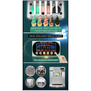 Commercial Tabletop Vertical <b>Ice</b> <b>Machine</b> Oft Serve <b>Ice</b> Maker Stainless Steel Table Top Soft <b>Ice</b> <b>Machine</b> - Product Image 6