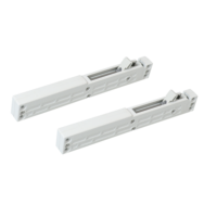 Tampon mobile à fermeture douce pour porte coulissante en plastique de haute qualité avec test de 50000 cycles
