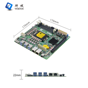 Placa Base Nueva I3 I5 I7 LGA1200 DDR4 128GB, Pantalla HD DP VGA, 2 LAN COM, Win10/Linux Integrado, Mini ITX, Admite hasta 128GB DDR4 - Product Image 3