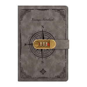 Libreta de Contraseñas A5 con Candado, Diseño Creativo y Resistente, Venta Directa de Fábrica, Artículos de Oficina - Product Image 1