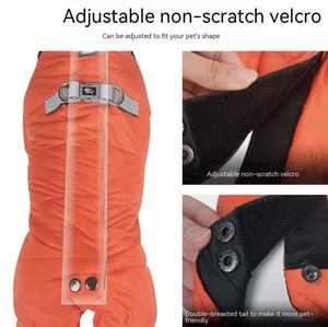 Manteau pour <span class=keywords><strong>chien</strong></span> à quatre pattes, vêtements imperméables pour <span class=keywords><strong>chien</strong></span>, manteau en coton épais <span class=keywords><strong>Fila</strong></span> pour animaux de compagnie, vêtements d'hiver pour <span class=keywords><strong>chien</strong></span> - Product Image 5