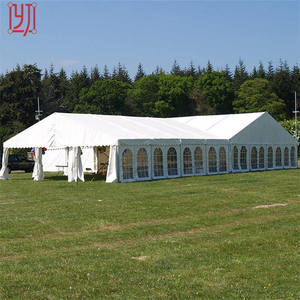 Tente blanche de 15m x 12m pour événements, fêtes, cérémonies de mariage et célébrations - Product Image 1