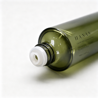 Bouteille de toner PET personnalisée de 150 ml en gros, vide, pour cosmétiques et sérums, avec bouchon à vis, réducteur de débit, recyclable PCR
