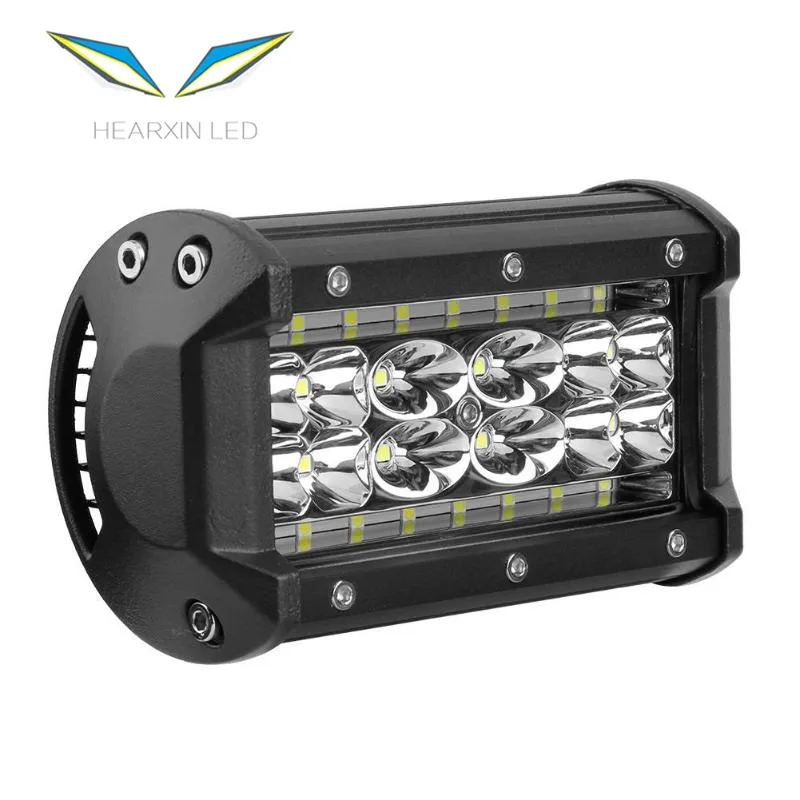 5 인치 LED 작업 라이트 바 콤보 빔 UTE 보트 오프로드 ATV 자동차 운전 안개 램프 자동차 전구 자동 LED 바 84W
