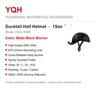 Casque de moto de haute qualité, design personnalisé DOT, casque ouvert classique rétro, logo personnalisé, style tendance