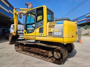 Excavadora Usada Komatsu PC120 de 12 Toneladas, Modelo 2023 con Motor, Caja de Cambios y Componentes de Engranajes - Product Image 2