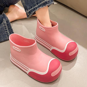 Moda nuevas señoras impermeable Eva <span class=keywords><strong>lluvia</strong></span> Zapatos ligeros cómodos mujeres <span class=keywords><strong>lluvia</strong></span> <span class=keywords><strong>botas</strong></span> Venta caliente padre-hijo verano invierno - Product Image 3