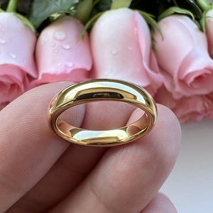 Coolstyle Bijoux Grossiste Dropshipping – Bague en Carbure de Tungstène 4mm Or Tendance Fiançailles Mariage pour Femmes et Hommes - Product Image 4