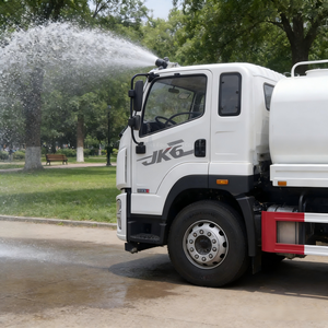 Camión Cisterna Multifuncional FAW 6x4 de 20m³ Directo de Fábrica, Camión Cisterna de Agua con Aspersor Diésel para Limpieza de Carreteras - Product Image 4