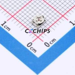 Résistance/potentiomètre réglable 303-25 SMD-3P, 3,9x3,1 mm (Résistance : 200 kOhm) (Précision : 25%) (Puissance : 150 mW) - Product Image 1