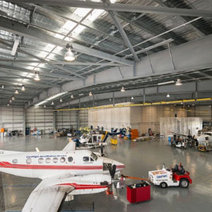 Terminal d'aéroport préfabriqué en structure légère d'acier, installation rapide et fiable, pour hangar de maintenance d'avions commerciaux - Product Image 3