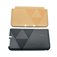Casing ABS Edisi Terbatas untuk 3DS LL Pengganti Original E Outer Casing Faceplate Back Cover