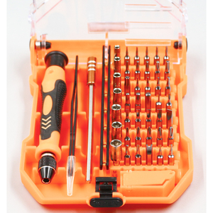 45 Pcs <b>Screwdriver</b> Tool Clock Watch Combination Tool Disassembly <b>Precise</b> Maintenance Screw Batch TC040401 <b>Screwdriver</b> - Product Image 3