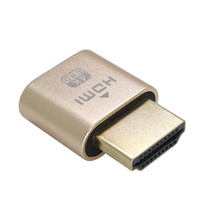 Adaptateur d'affichage virtuel VGA 4K haute résolution HDMI DDC EDID, prise factice sans tête, émulateur d'affichage fantôme