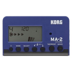 Metronomo y Acordeador Ma 2 Blbk Azul y Negro con Batería AAA, Material Plástico, Italia - Product Image 3