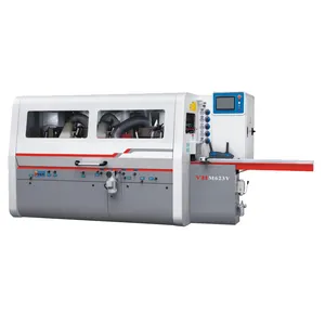 STR Craft Wood Floors with Precision: Four Side Moulder with CNC Mobile Device for Left Vertical Shaft