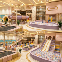 Parc de trampolines commercial moderne EN1176/ASTM et grand centre d'aventure intérieur pour les projets de centres commerciaux de Riyad