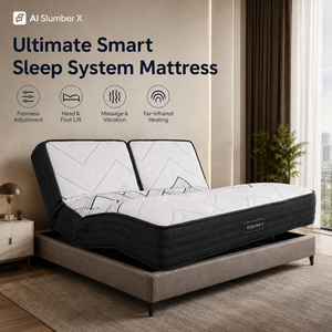 Système de sommeil intelligent ultime : <span class=keywords><strong>Matelas</strong></span> de <span class=keywords><strong>lit</strong></span> <span class=keywords><strong>électrique</strong></span> réglable avec massage, chauffage et zéro gravité pour projets hôteliers et chambres modernes - Product Image 1