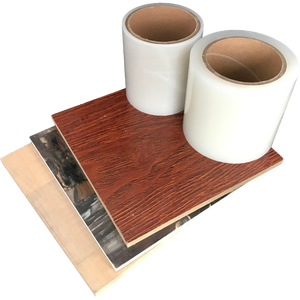 Henan Tianrun PE Film protecteur pour panneau de MDF de mélamine sans résidu de colle dureté douce 50cm largeur moulage par soufflage traité - Product Image 1