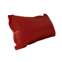 Coussin gonflable pour jeux intimes adultes, mobilier de chambre à coucher, accessoires sexuels pour couples, draps imperméables en PVC rouge pour BDSM SM