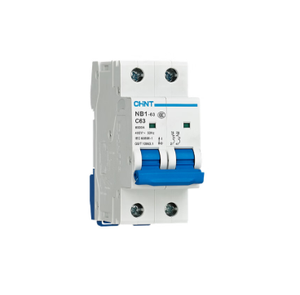 เบรกเกอร์ขนาดเล็ก NB1-63 1P D20 6kA แบบ Thermal-Magnetic Trip Unit 230V AC สำหรับติดตั้งบนราง DIN ขนาด 35 มม. เหมาะสำหรับตู้ PLC และระบบไฟส่องสว่าง - Product Image 4