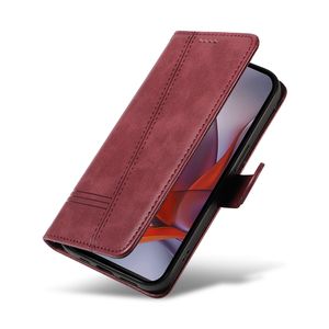 Étui en cuir PU à rabat <span class=keywords><strong>livre</strong></span> pour Moto G05/G15/G35/G55/G75/G85, pour Galaxy S25 Edge Wallet Case Cover - Product Image 6