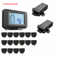 Système de surveillance de la pression des pneus (TPMS) universel pour camions, haute précision, 433 MHz, sortie série sans fil, connexion d'appareils externes, pour pneus lourds