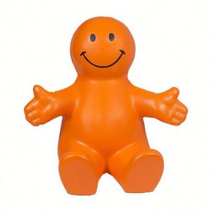 Soporte para Teléfono Móvil de Escritorio Happy Duke con Logotipo Impreso, Pelota Antiestrés con Forma Humana, Soporte para Teléfono Apretuoso, Juguetes Antiestrés - Product Image 6